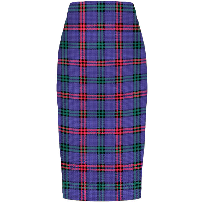 Skirt, Ladies Pencil Style, Montgomery Tartan